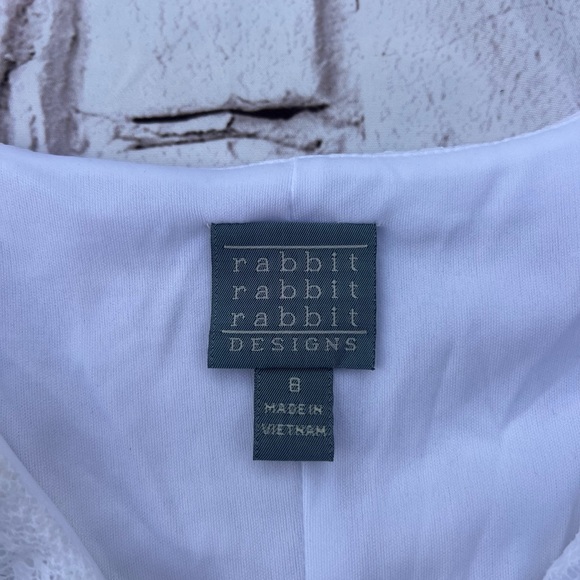 Rabbit Rabbit Rabbit White Long Sleeve Dress - Picture 2 of 6